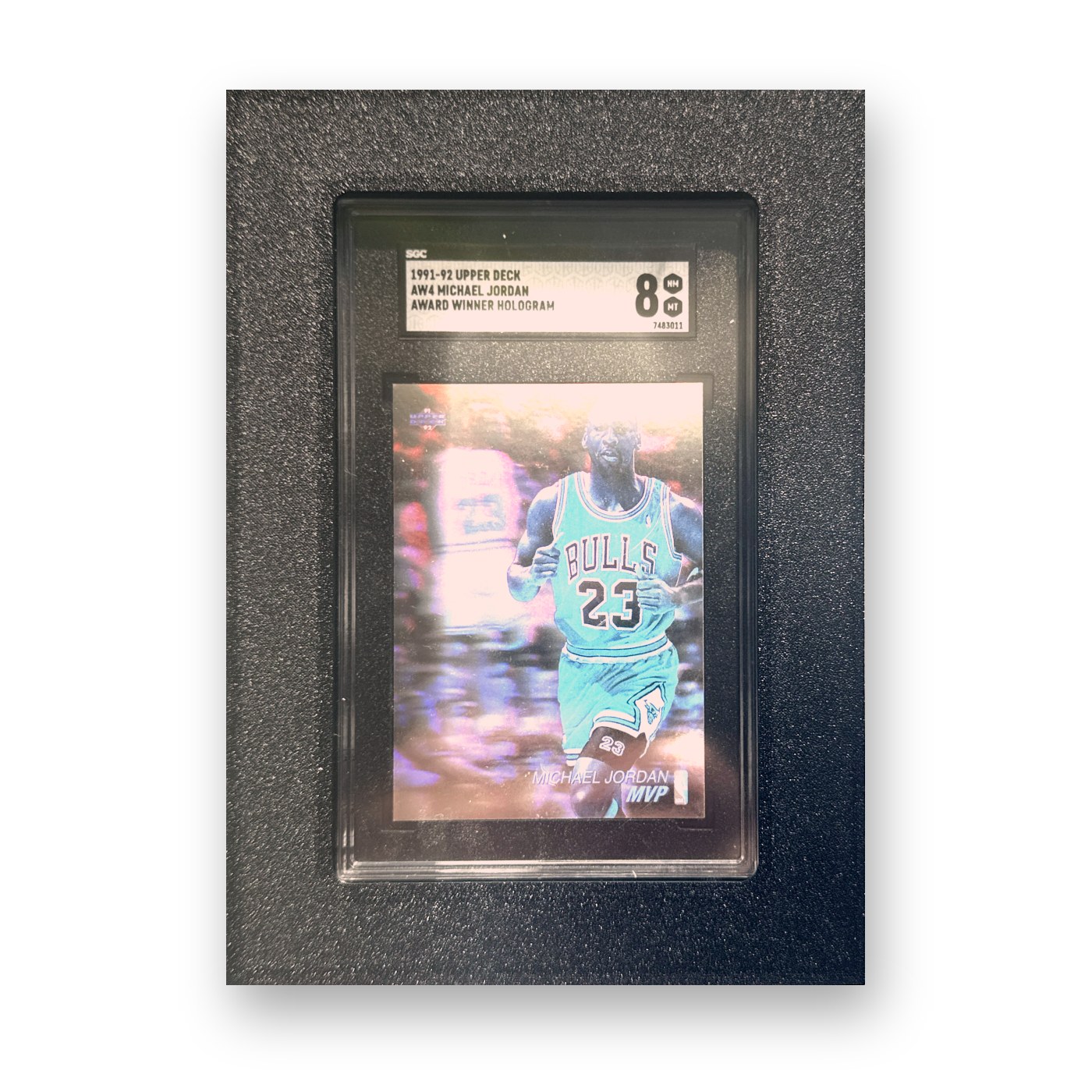 SGC graded card display frame